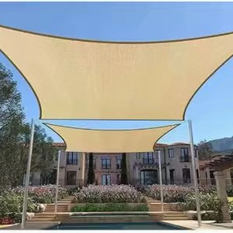 Earth-Tone Privacy & Pergola Sun Shade Net